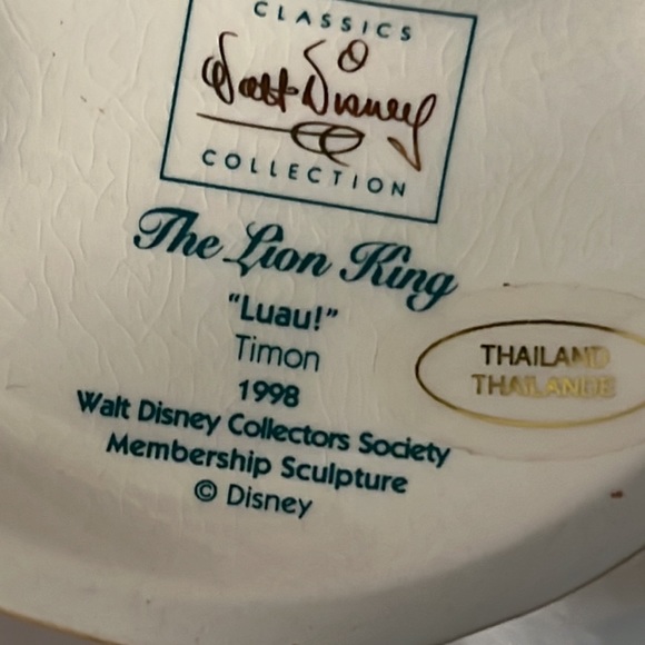 Disney The Lion King Timon Figurine Luau Scene from Movie New in box - Picture 8 of 10